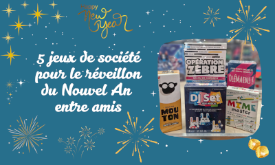 Notre sélection de jeux d'ambiance pour un réveillon entre amis inoubliable