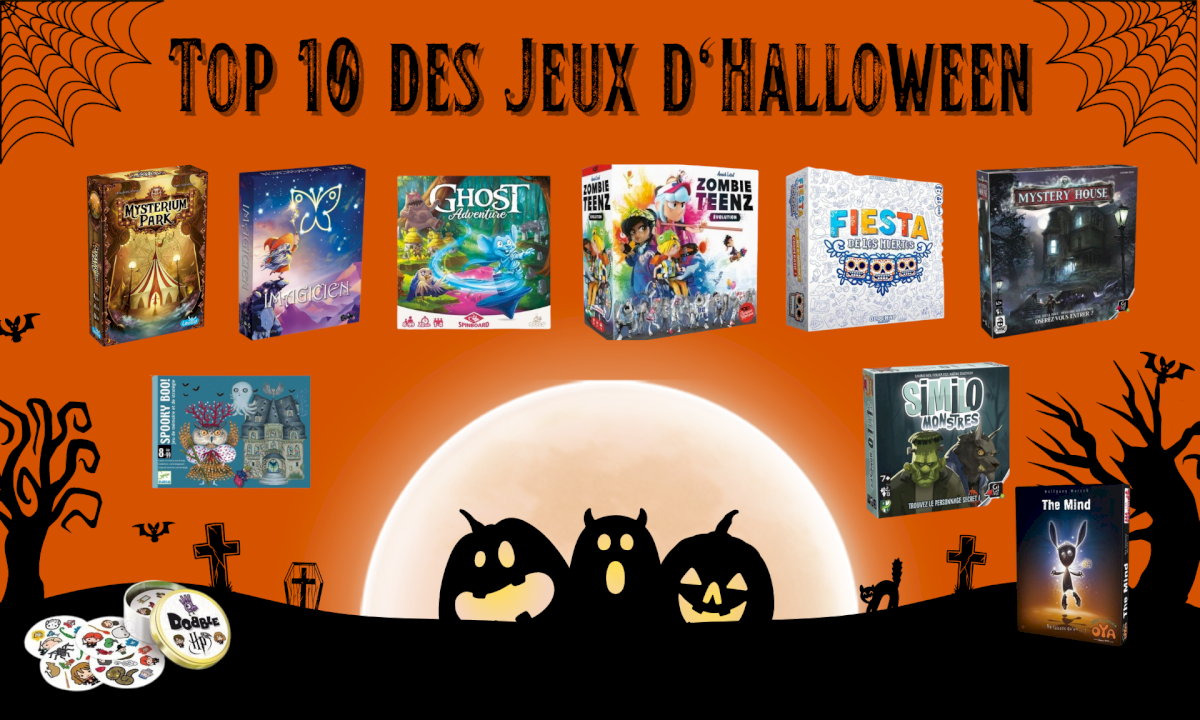 Notre TopTen des jeux spécial Halloween Notre TopTen des jeux spécial Halloween