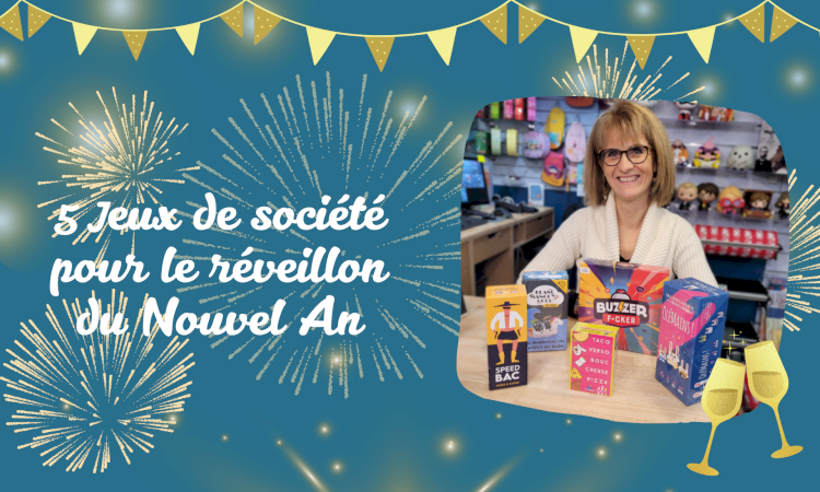 5 jeux de société pour ambiancer votre soirée du Nouvel An