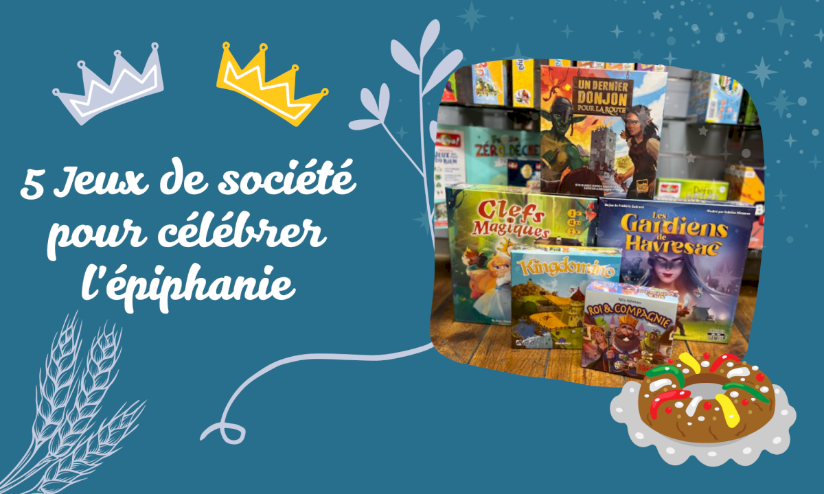Top 5 des jeux de société Top 5 des jeux de société
