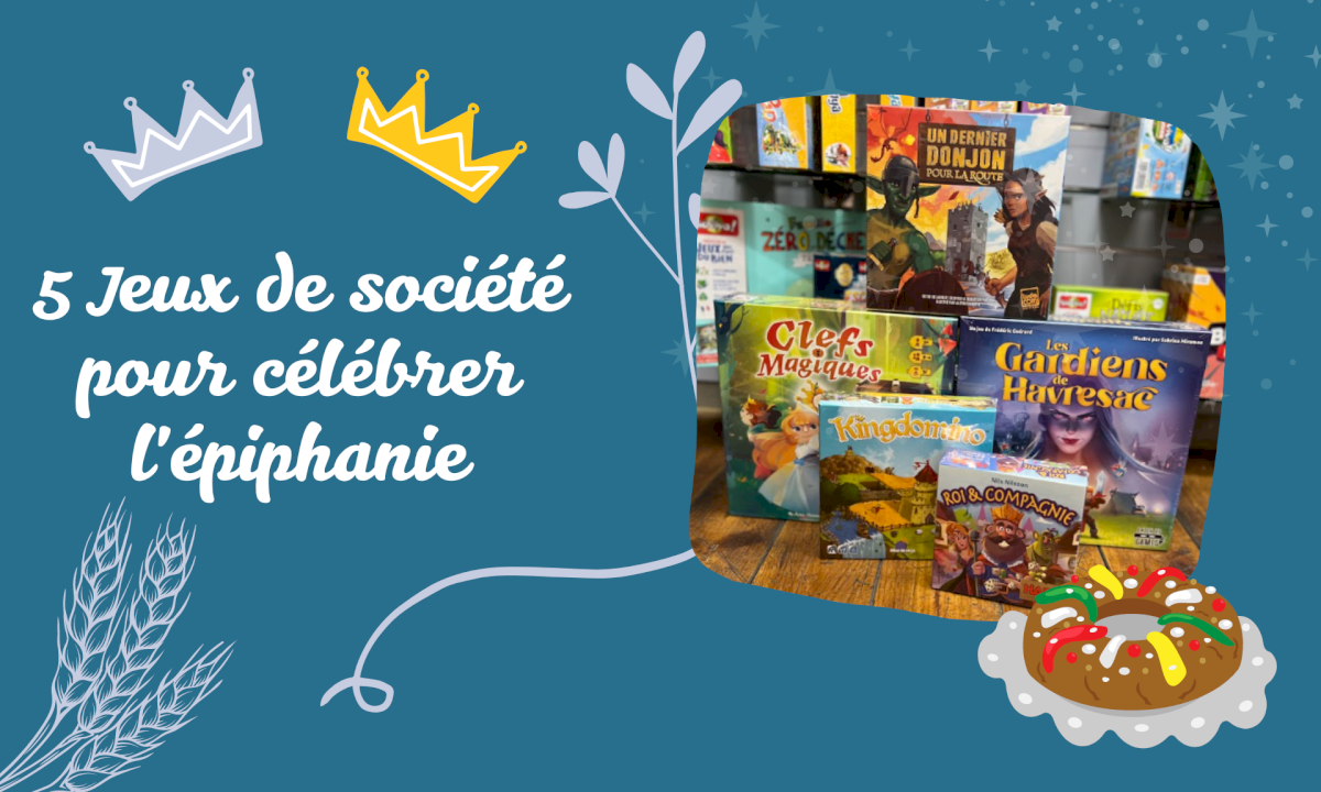 Top 5 des jeux de société 