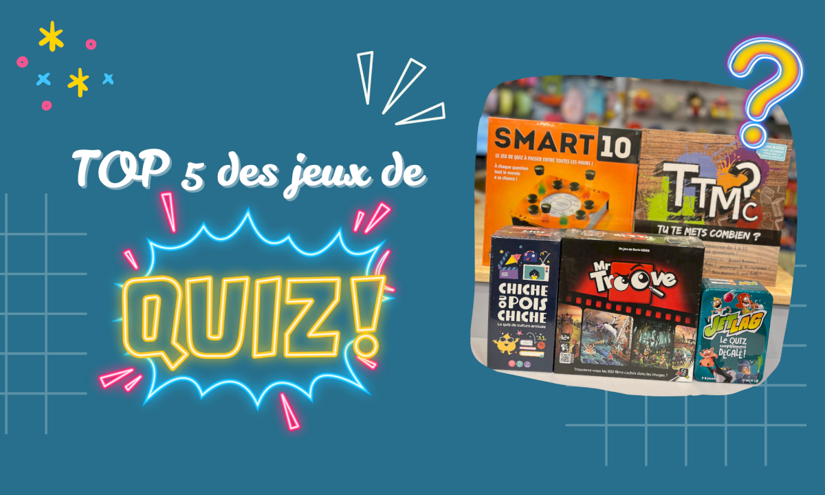 Les 5 meilleurs jeux de Quiz