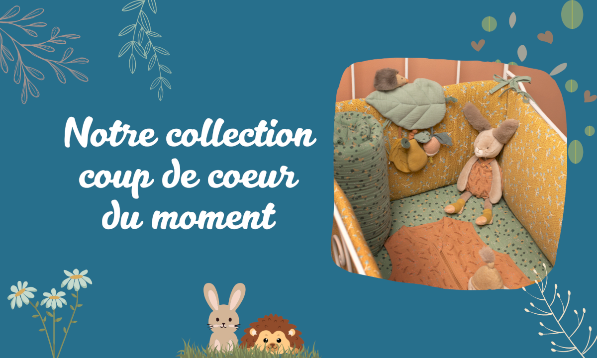 Coup de cœur pour la collection Trois Petits Lapins de Moulin Roty