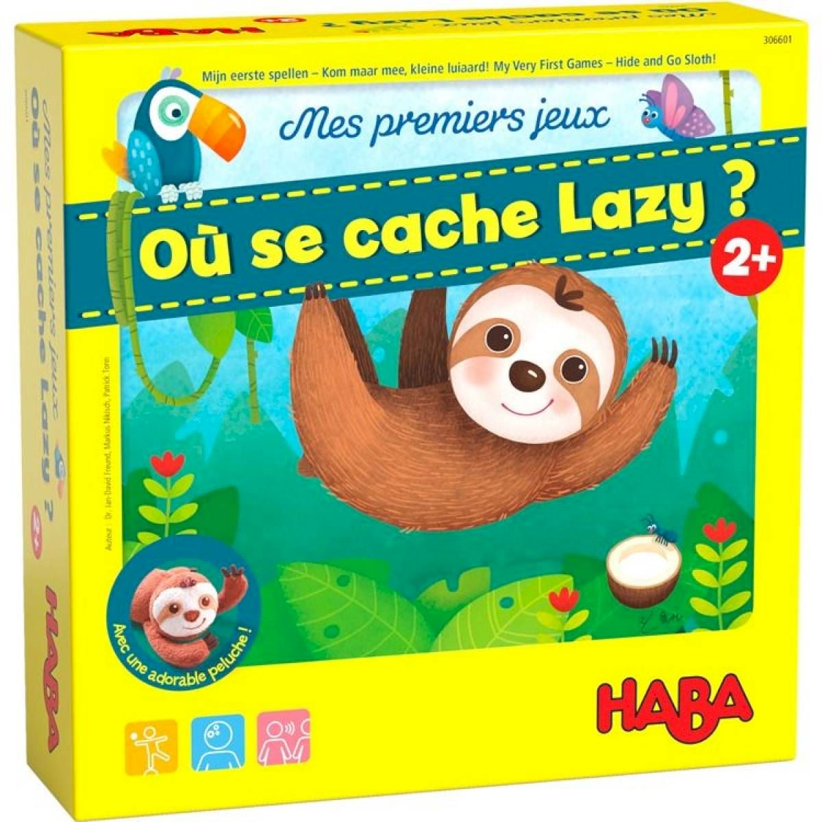 Où se cache Lazy ? - Haba