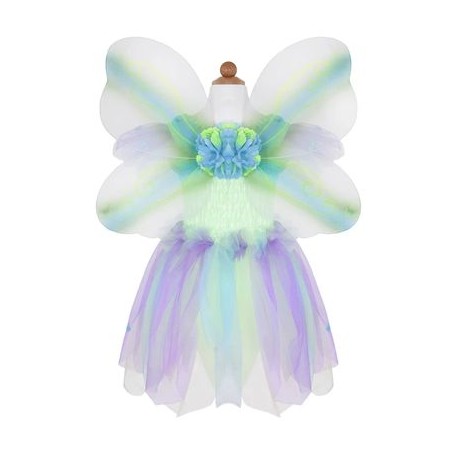 Déguisement de fée Papillon vert 5-6 ans