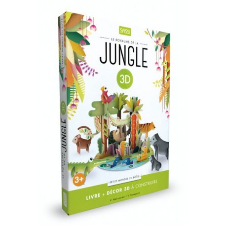 Livre Le Royaume de la Jungle en 3D