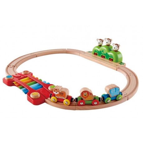 Circuit de train musical Jungle