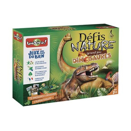 Défis nature Grand Jeu Dinosaures