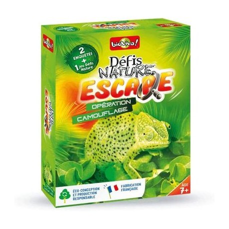 Défis Nature Escape - Opération Camouflage
