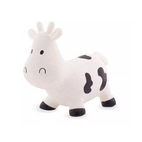 Vache sauteuse blanche Skippy