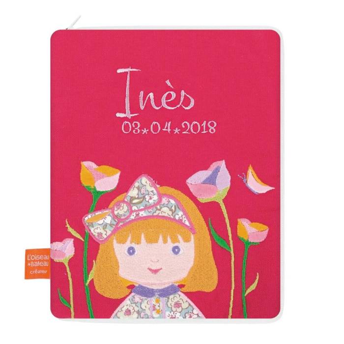 Protège carnet de santé Alice personnalisé