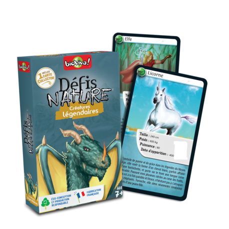 Défis Nature Créatures légendaires