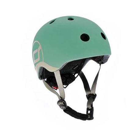 Casque Scoot and Ride Vert forêt
