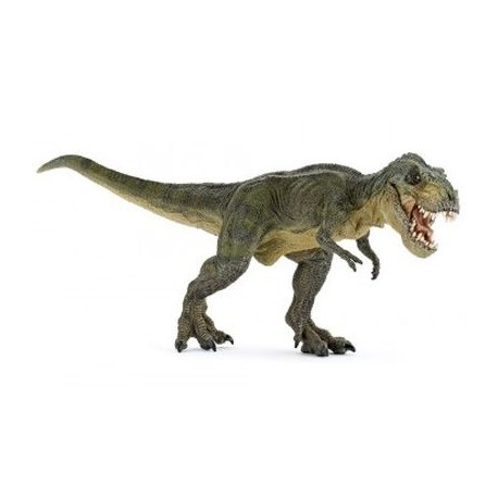 Figurine dinosaure T Rex courant vert