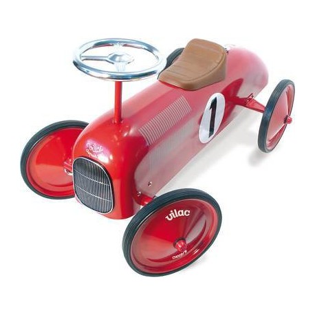 Vilac - Porteur voiture vintage orange - Le jouet rétro parfait pour votre  enfant - Le Petit Zèbre