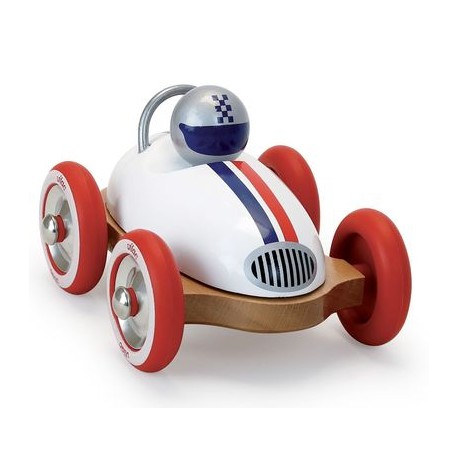 Voiture Roadster vintage blanc
