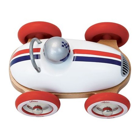 Voiture Roadster vintage blanc