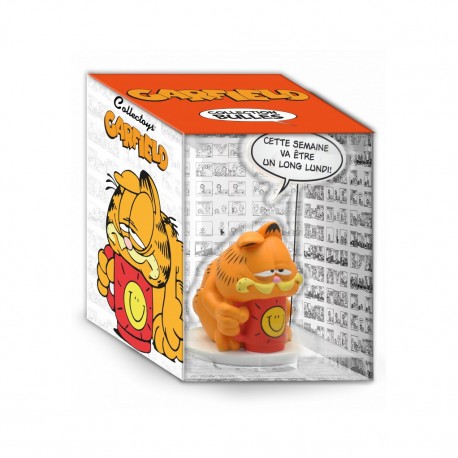 Figurine Garfield Bulle Collectoys : cette semaine va être un long lundi !