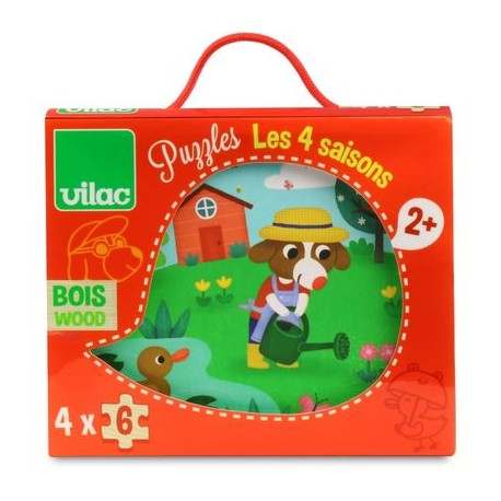 Puzzle les quatre saisons