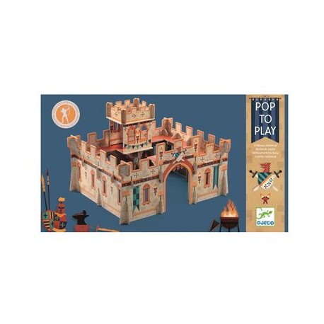 Chateau Medieval Pop To Play Djeco