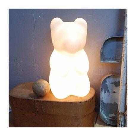 Lampe Jelly Ours Blanc