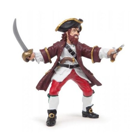 Figurine Barberousse rouge - Papo