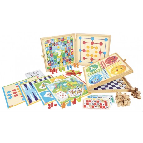 Coffret de jeux classiques 150 règles