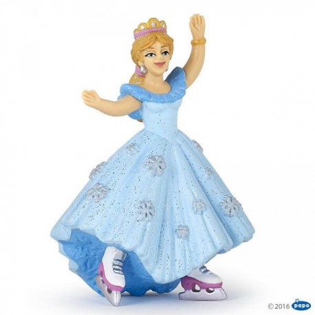 Figurine Princesse  Patins à Glace