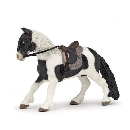 Figurine Poney avec selle