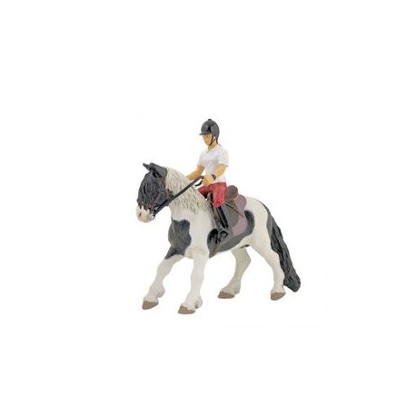 Figurine Poney avec selle