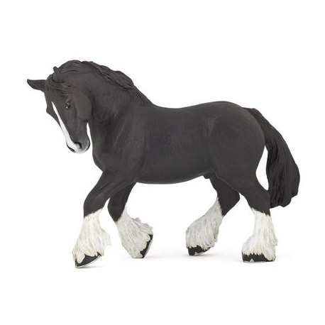 Figurine Etalon Noir Shire