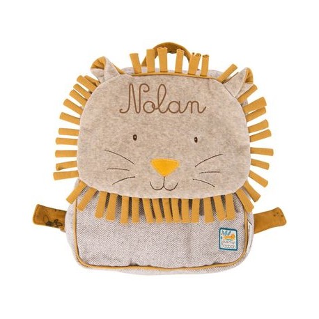 Sac à dos Lion Sous mon Baobab personnalisé