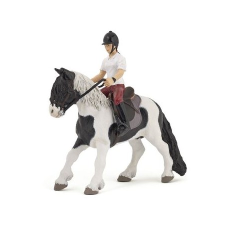 Figurine Jeune Cavalière