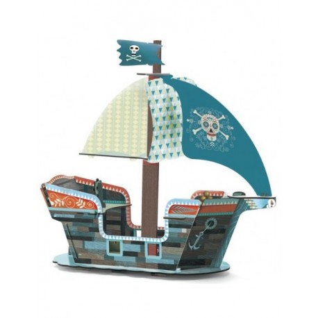 Bateau Pirate Pop to play 3D