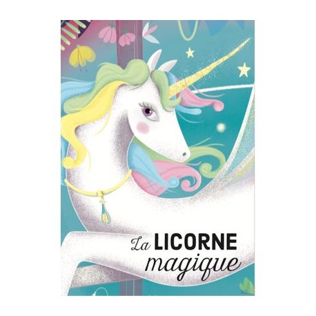 Livre et Puzzle 100 pièces la Licorne