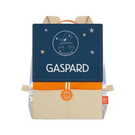 Sac à dos astro Orange et Gauloise personnalisé