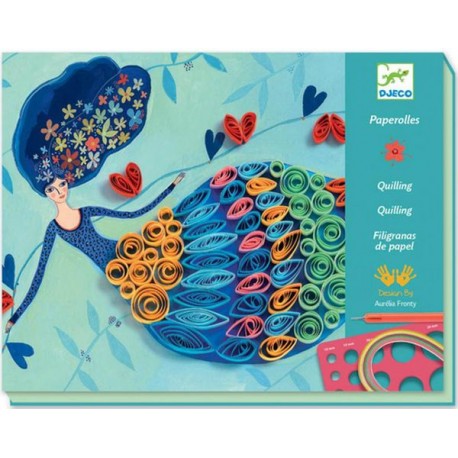 Atelier quiling Volutes en Jupons