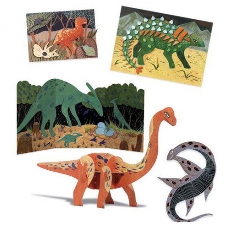 Coffret Dino box 6 activités créatives