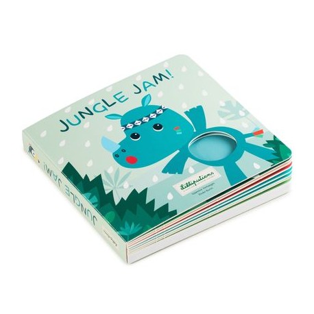 Livre tactile et sonore Jungle Jam