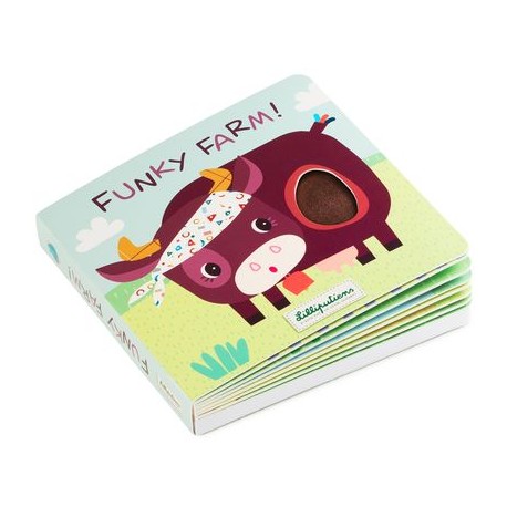 Livre tactile et sonore Funky Farm