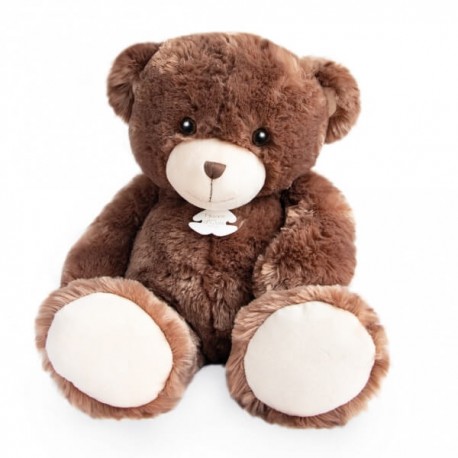 Peluche Ours Bellydou marron 60cm