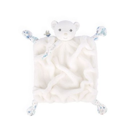 Doudou Ourson Plume ivoire