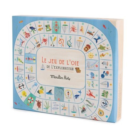 Jeu de l'oie de l'explorateur - Le Jardin du Moulin