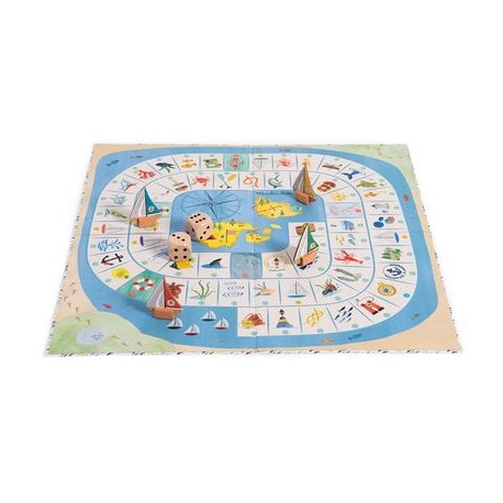 Jeu de l'oie de l'explorateur - Le Jardin du Moulin