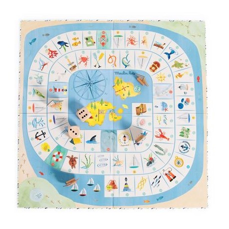 Jeu de l'oie de l'explorateur - Le Jardin du Moulin