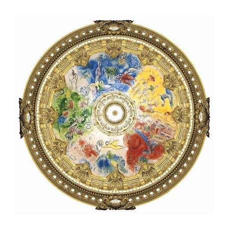 Puzzle Plafond de l'opéra de Paris - Chagall 80 pièces Puzzle Plafond de l'opéra de Paris - Chagall 80 pièces