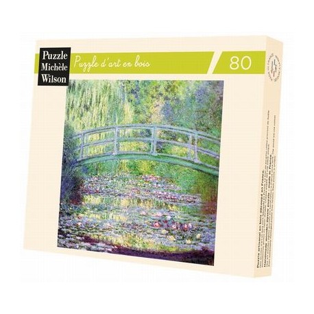 Puzzle Le Pont Japonais - Claude Monet 80 pièces