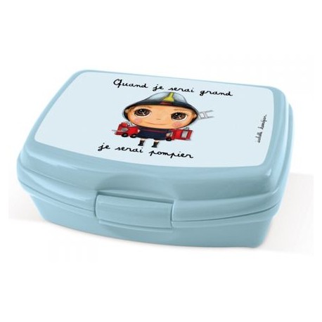 Boite à goûter Je serai Pompier - Label'tour