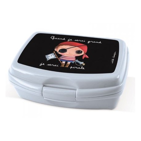 Boite à goûter Je serai Pirate - Label'tour Boite à goûter Je serai Pirate - Label'tour