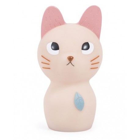 Veilleuse  chat Après la pluie